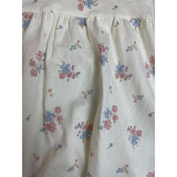 H&M Toddler Girls Floral Print Cream Dress With Ruffled Sleeves Size 3T - New - Picture 3 of 7